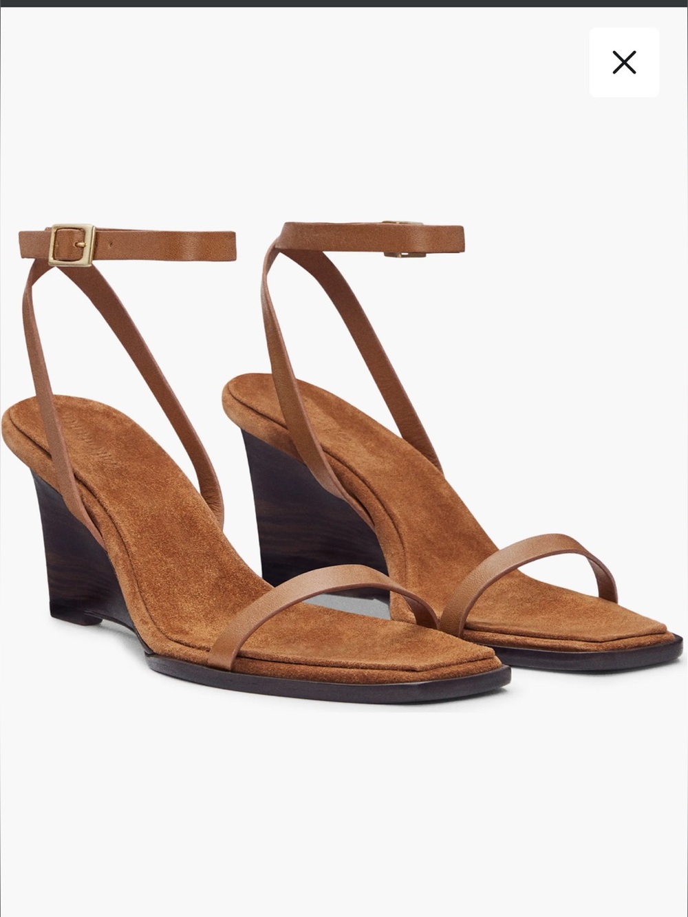 Reformation Lina Wedge Sandal
